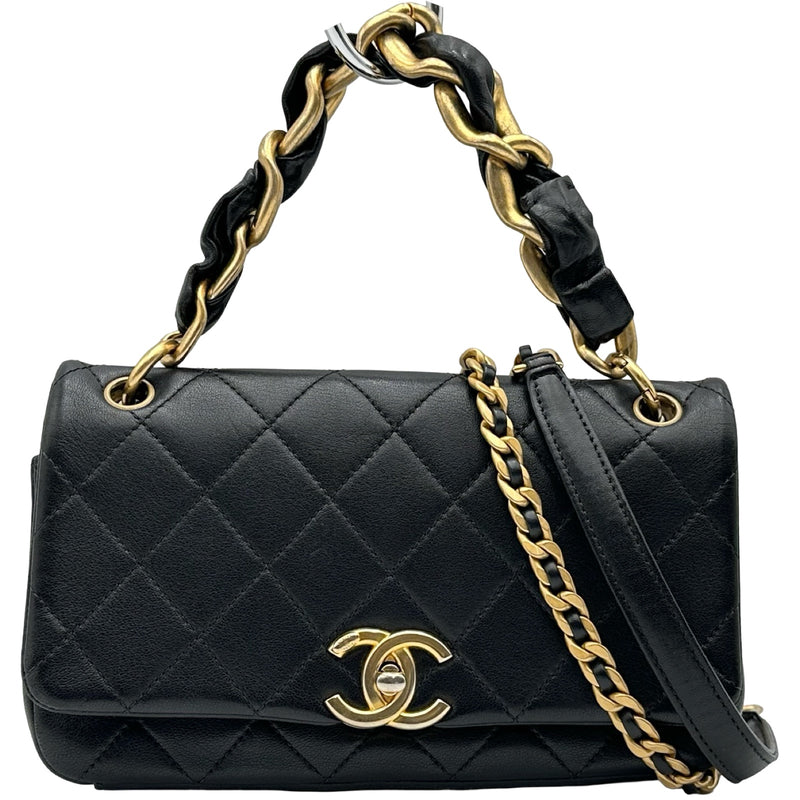 シャネル CHANEL マトラッセ2WAYフラップチェーンショルダー 30番台