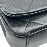 シャネル CHANEL マトラッセ2WAYフラップチェーンショルダー 30番台 ブラック ゴールド金具 カーフスキン レディース ショルダーバッグ
