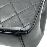 シャネル CHANEL マトラッセ2WAYフラップチェーンショルダー 30番台 ブラック ゴールド金具 カーフスキン レディース ショルダーバッグ