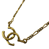 シャネル CHANEL ココマークネックレス ゴールド ゴールドプレーテッド アクセサリー