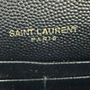 サンローラン SAINT LAURENT カサンドラチェーンウォレット 742920 ブラック ゴールド金具 グレインレザー レディース ショルダーバッグ