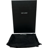 サンローラン SAINT LAURENT カサンドラチェーンウォレット 742920 ブラック ゴールド金具 グレインレザー レディース ショルダーバッグ