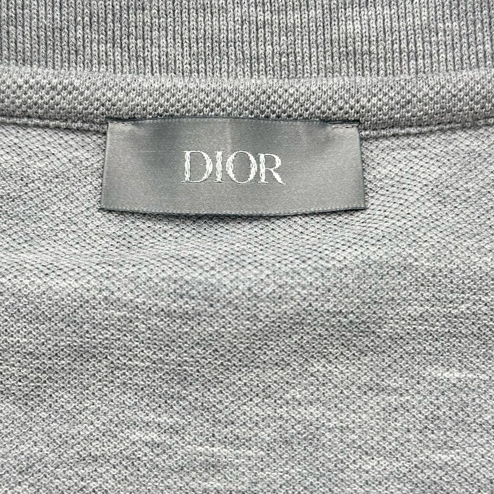クリスチャン・ディオール Christian Dior CDロゴ刺繍半袖ポロシャツ