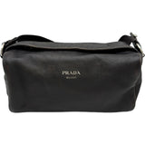 プラダ PRADA ナッパレザー2WAYショルダーバッグ 2VH188_2C75_F0003_V_DOO ブラウン シルバー金具 レザー ユニセックス ショルダーバッグ