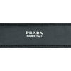 プラダ PRADA クロコダイルレザーベルト 36 2CC601 ブラック シルバー金具 クロコ レディース ベルト