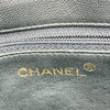 シャネル CHANEL フリンジ付 マトラッセチェーンショルダー 1番台 グリーン ゴールド金具 ラムレザー レディース ショルダーバッグ