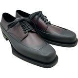 プラダ PRADA ブラッシュドレザーダービーシューズ 2EG413 ブラウン レザー メンズ その他靴