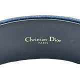 クリスチャン・ディオール Christian Dior オブリークヘッドバンド ネイビー オブリークキャンバス/レザー アクセサリー