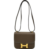 エルメス HERMES コンスタンス3ミニ ミロワール K刻印 エトゥープ ゴールド金具 エプソン レディース ショルダーバッグ