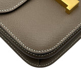 エルメス HERMES コンスタンス3ミニ ミロワール K刻印 エトゥープ ゴールド金具 エプソン レディース ショルダーバッグ