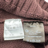 Loro Piana バージンウールニットセーター FAI778 ブラウン ウール メンズ セーター