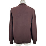 Loro Piana バージンウールニットセーター FAI778 ブラウン ウール メンズ セーター