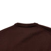Loro Piana バージンウールニットセーター FAI778 ブラウン ウール メンズ セーター