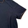 Loro Piana ブレンドウッド ポロシャツ FAI4903 ネイビー コットン メンズ ポロシャツ