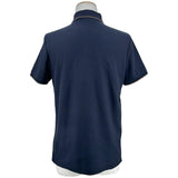 Loro Piana ブレンドウッド ポロシャツ FAI4903 ネイビー コットン メンズ ポロシャツ