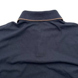 Loro Piana ブレンドウッド ポロシャツ FAI4903 ネイビー コットン メンズ ポロシャツ