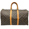 ルイ・ヴィトン LOUIS VUITTON キーポル45 M41428 ブラウン モノグラム・キャンバス レディース ボストンバッグ