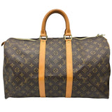 ルイ・ヴィトン LOUIS VUITTON キーポル45 M41428 ブラウン モノグラム・キャンバス レディース ボストンバッグ