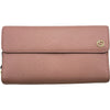 グッチ GUCCI インターロッキングGラウンドファスナー長財布 449397 ピンク ゴールド金具 レザー レディース 長財布