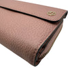 グッチ GUCCI インターロッキングGラウンドファスナー長財布 449397 ピンク ゴールド金具 レザー レディース 長財布