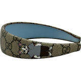 グッチ GUCCI GGスプリームカチューシャ 847863 ベージュ/ライトブルー GGスプリーム レディース その他ファッション雑貨