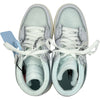 ナイキ NIKE ×Off White Air Jordan 1 ハイカットスニーカー AA3834 ホワイト レザー レディース スニーカー