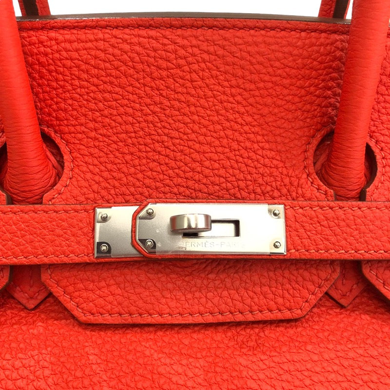 エルメス HERMES バーキン35 □Q刻(2013年) ローズジャイプール シルバー金具 トリヨンクレマンス レディース ハンドバッグ