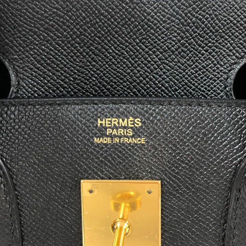 エルメス HERMES バーキン30 C刻印　(2018年製) ブラック ゴールド金具 ヴォーエプソン レディース ハンドバッグ