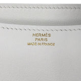 エルメス HERMES コンスタンス3 ミニ B刻 ニューホワイト ゴールド金具 エヴァーカラー レディース ショルダーバッグ