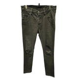 ディースクエアード DSQUARED スキニーデニムパンツ S74LB0695 ブラック コットン メンズ デニムパンツ