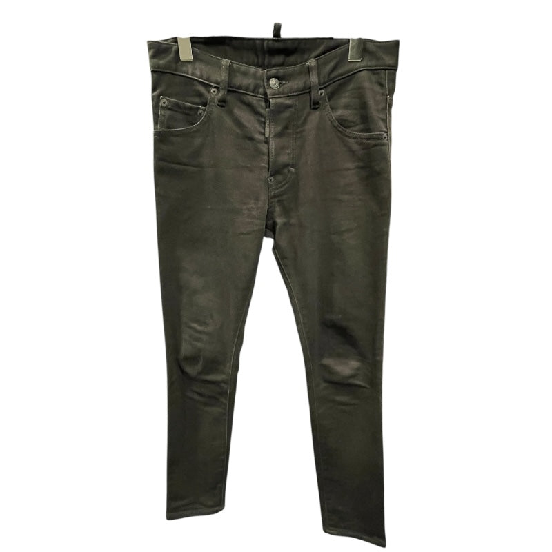 ディースクエアード DSQUARED スキニーデニムパンツ S74LB0695 ブラック コットン メンズ デニムパンツ