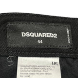 ディースクエアード DSQUARED スキニーデニムパンツ S74LB0695 ブラック コットン メンズ デニムパンツ