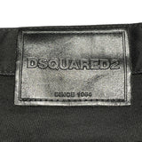 ディースクエアード DSQUARED スキニーデニムパンツ S74LB0695 ブラック コットン メンズ デニムパンツ
