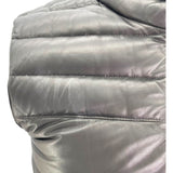 モンクレール MONCLER DUPRES レザーダウンベスト ブラック レザー/ナイロン メンズ ダウンベスト