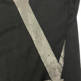 ヴァレンティノ VALENTINO レーススカートロゴスウェットシワンピース XXS TB3MJ01G595 ブラック コットン レディース ワンピース