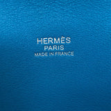 エルメス HERMES ボリード31 Y刻 ブルーフリーダ シルバー金具 トリヨン レディース ハンドバッグ