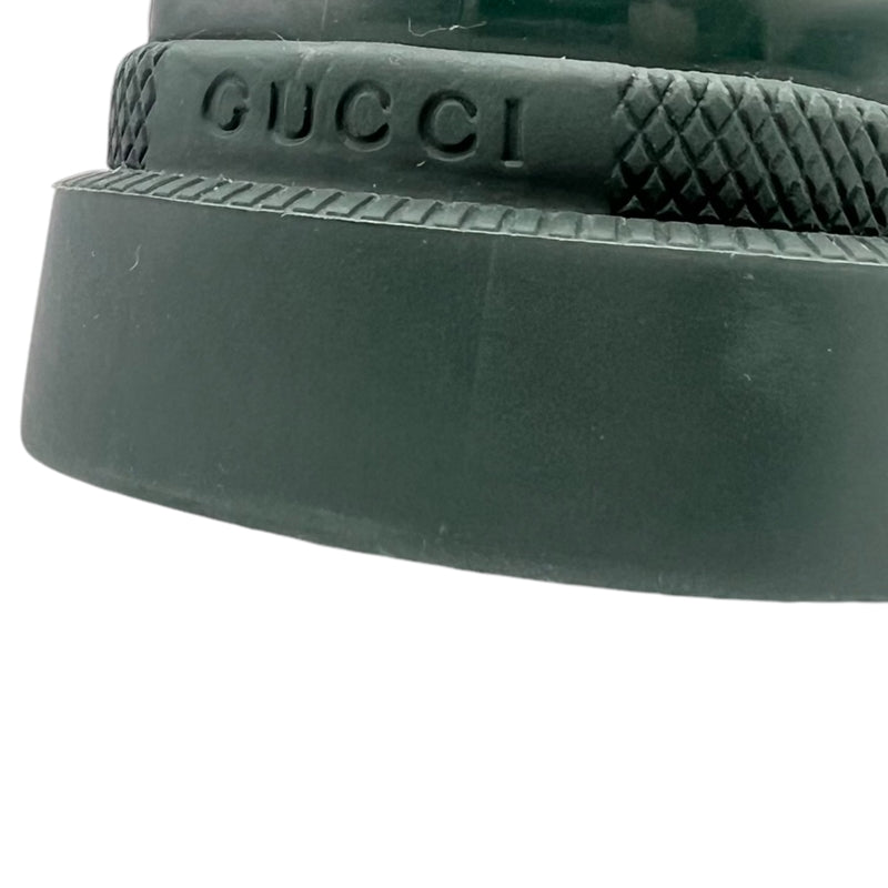 グッチ GUCCI ホースビット レインブーツ グリーン 36(約23cm) ラバー レディース ブーツ | 中古ブランドリユースショップ  OKURA(おお蔵)