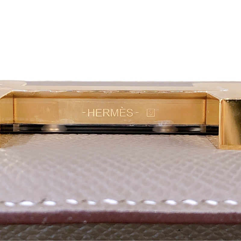 エルメス HERMES コンスタンス3ミニ B刻印（2023年製） エトゥープ ゴールド金具 エプソン レディース ショルダーバッグ