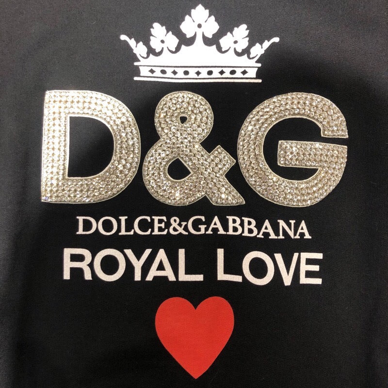 ドルチェ＆ガッバーナ Dolce & Gabbana クリスタルピジューロゴ 
