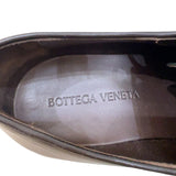 ボッテガ・ヴェネタ BOTTEGA VENETA タイヤレザーダービーシューズ ブラック レザー メンズ ローファー