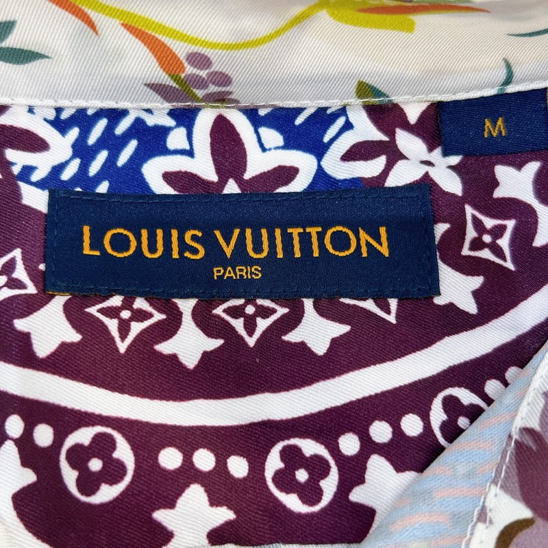 ルイ・ヴィトン LOUIS VUITTON フラワー総柄 シルクシャツ 22AW HFY07W マルチカラー シルク メンズ 長袖シャツ |  中古ブランドリユースショップ OKURA(おお蔵)