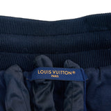 ルイ・ヴィトン LOUIS VUITTON モノグラム カモ ボア フリース パンツ HOY16W グリーン/ネイビー ポリエステル メンズ パンツ