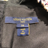 ルイ・ヴィトン LOUIS VUITTON スケータードレスベルテッドツイードワンピース サイズ38 FLDR57 マルチカラー ウール ウール56％コットン19％ポリエステル9％ナイロン9％レーヨン７％ レディース ワンピース