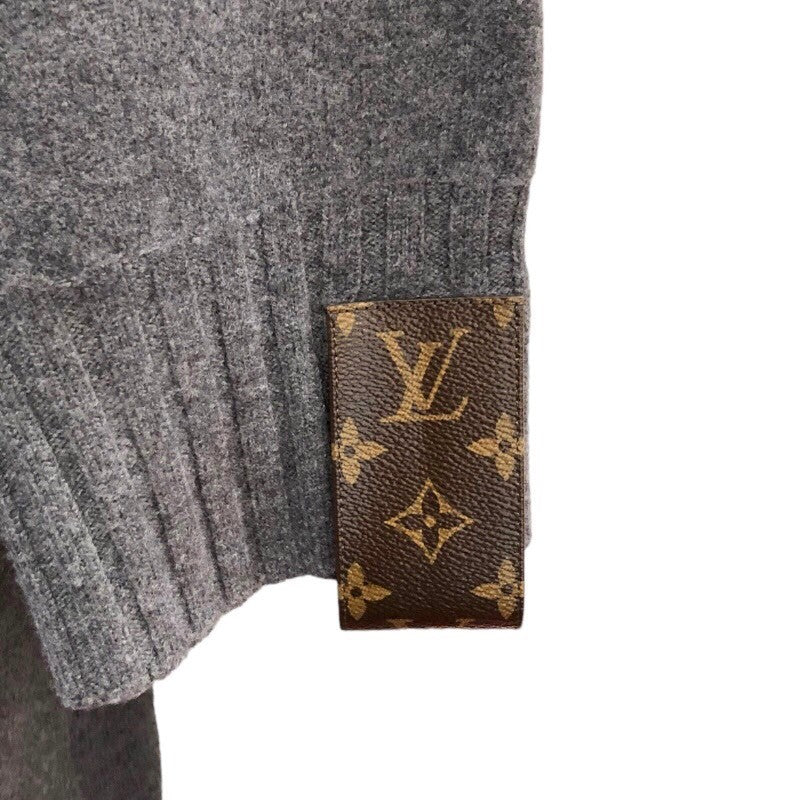 ルイ・ヴィトン LOUIS VUITTON オーバーサイズロングカーディガン 23SS 1ABDTR グレー レディース カーディガン