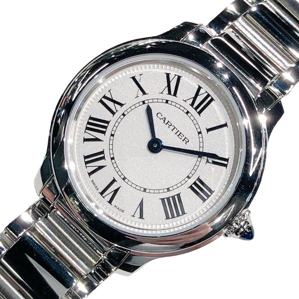カルティエ Cartier ロンド マスト ドゥ カルティエ　オンライン限定 WSRN0033 ステンレススチール レディース 腕時計