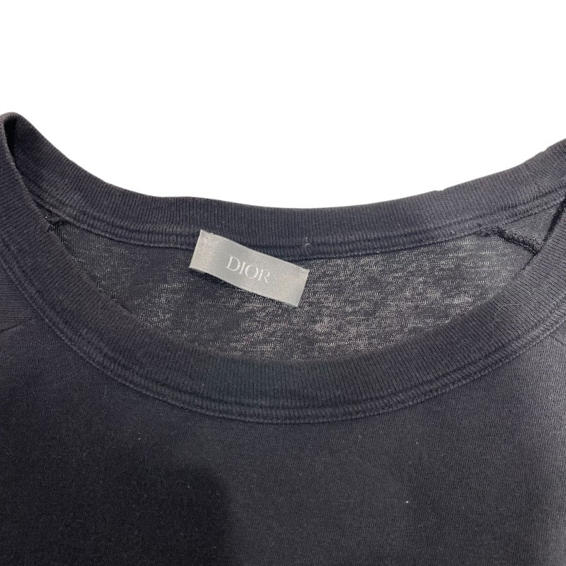 クリスチャン・ディオール Christian Dior × ERL ダメージ加工 ロゴ Tシャツ 313J647A0817 ブラック/シルバ |  中古ブランドリユースショップ OKURA(おお蔵)