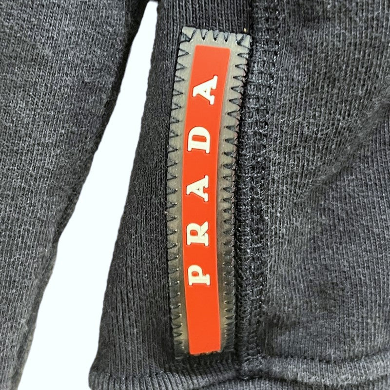 プラダスポーツ PRADA SPORTS コットンパーカー XXL SJM433 ネイビー コットン100％ メンズ パーカー