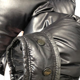 モンクレール MONCLER モンクレール　FRAGMENT　HIROSHI FUJIWARA　サイズ１ ブラック ナイロン ナイロン　ダウン９０％フェザー10% メンズ ダウンジャケット