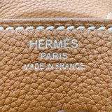 エルメス HERMES バーキン25 W刻 (2024年製) ゴールド　シルバー金具 トゴ レディース ハンドバッグ