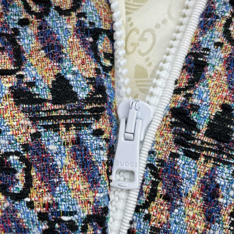 グッチ GUCCI GUCCI×Adidas GGジャガードショートジャケット 723174 マルチカラー ポリアミド レディース その他アウター
